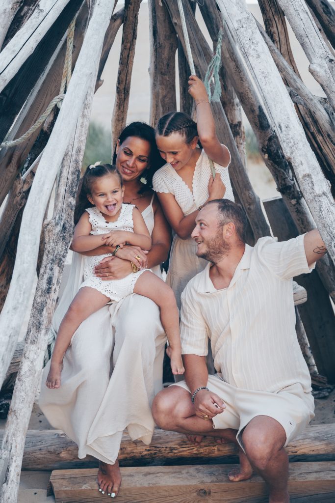 photographe de famille lifestyle famille dune du pilat