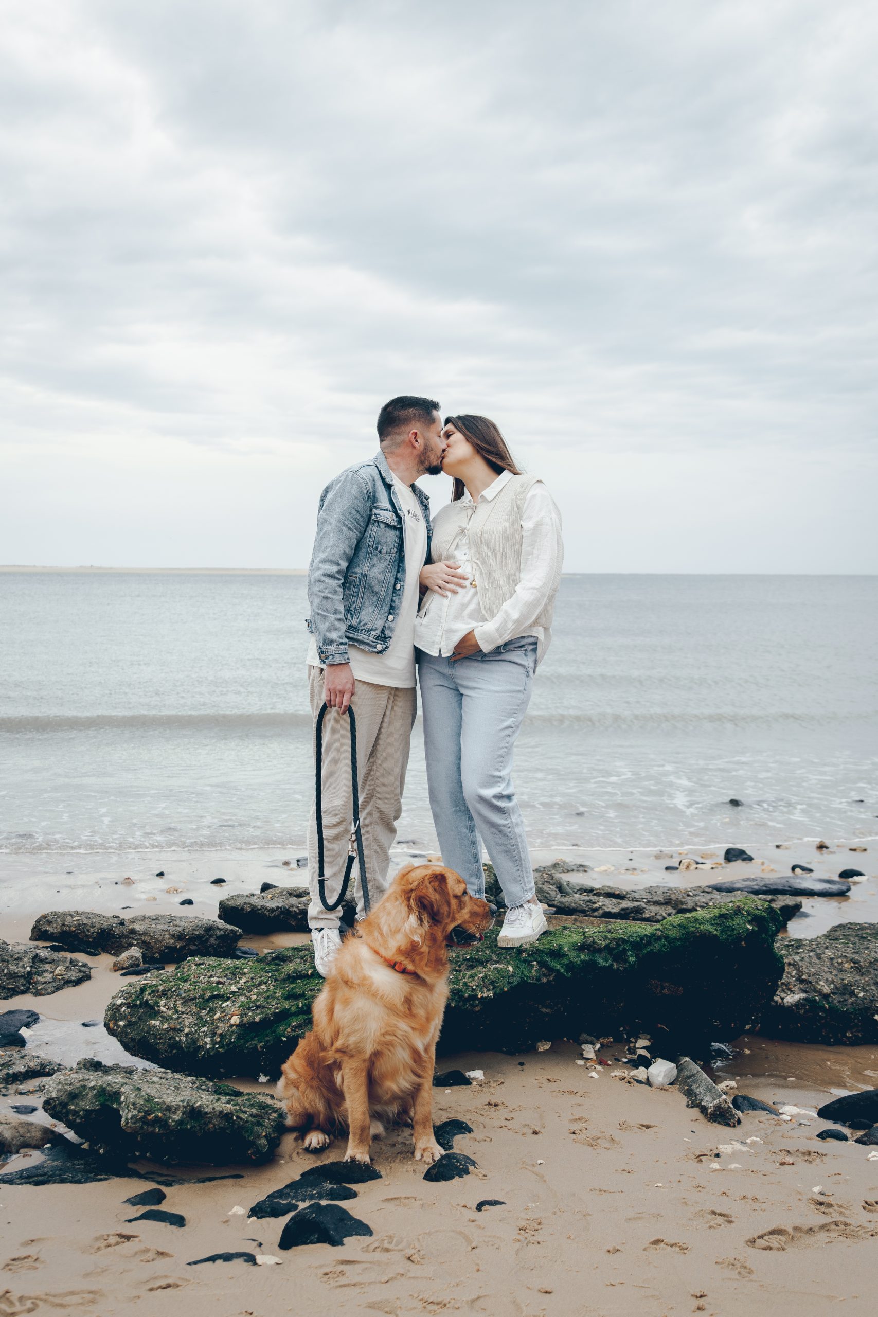 photographe bassin d'arcachon, biscarrosse, bordeaux Grossesse Manon Vincent 20 scaled
