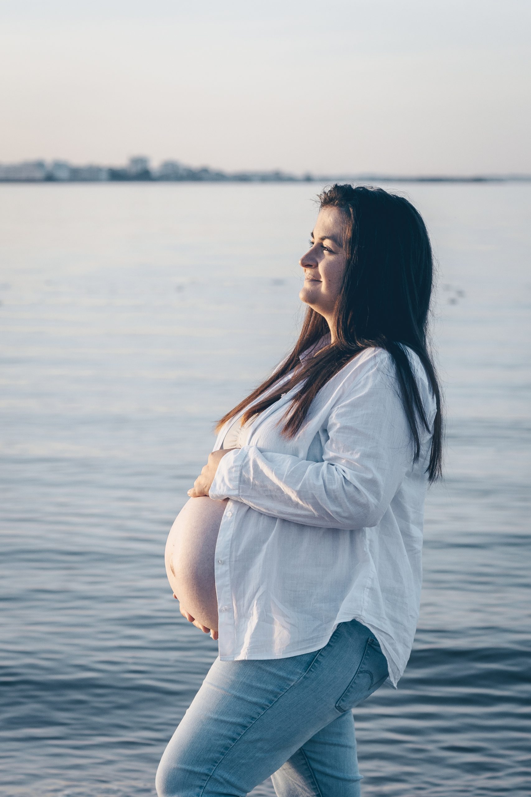 photographe bassin d'arcachon, biscarrosse, bordeaux Grossesse Morgane Justin Louise 74 scaled
